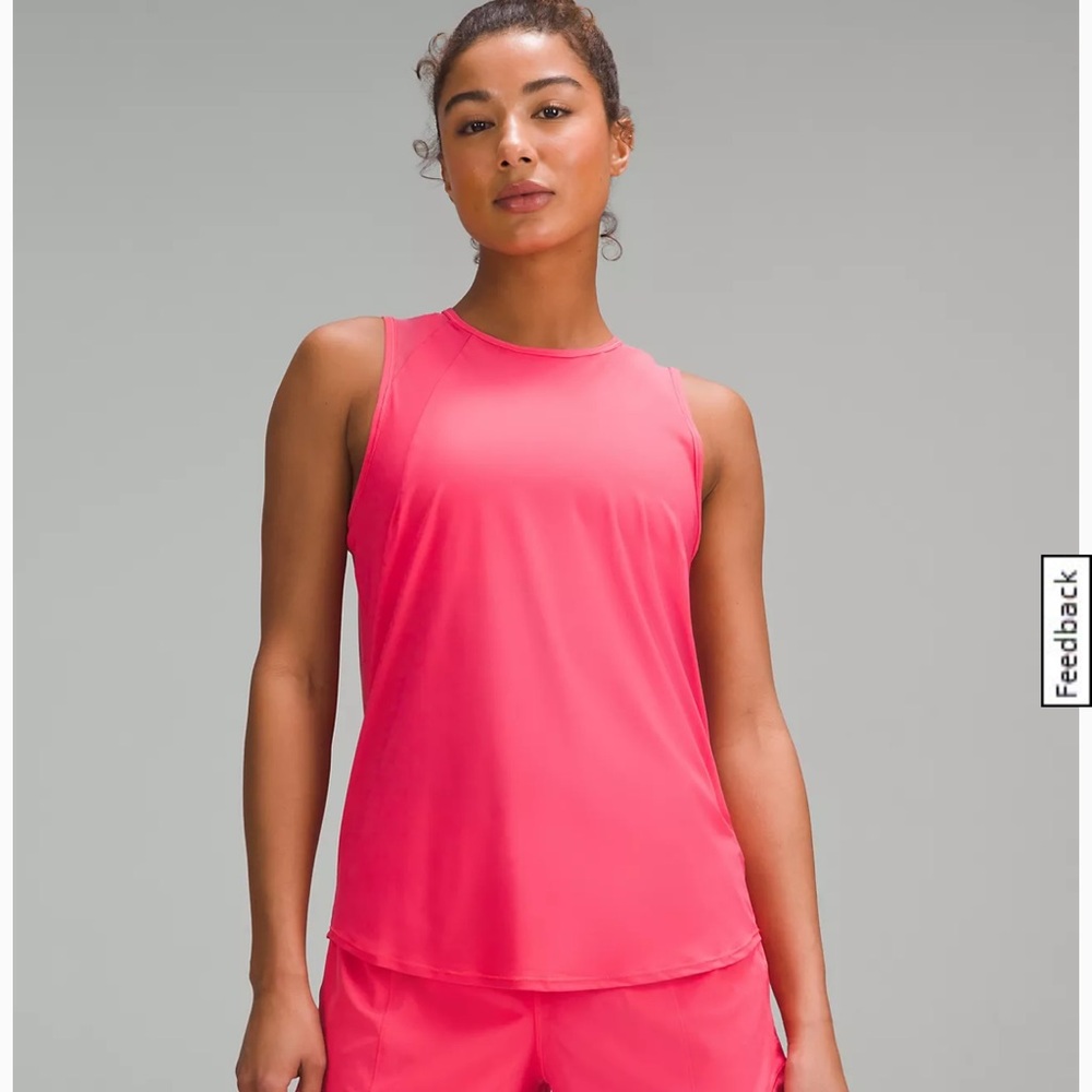 Lululemon Sculpt Tank Top (Pink) medium